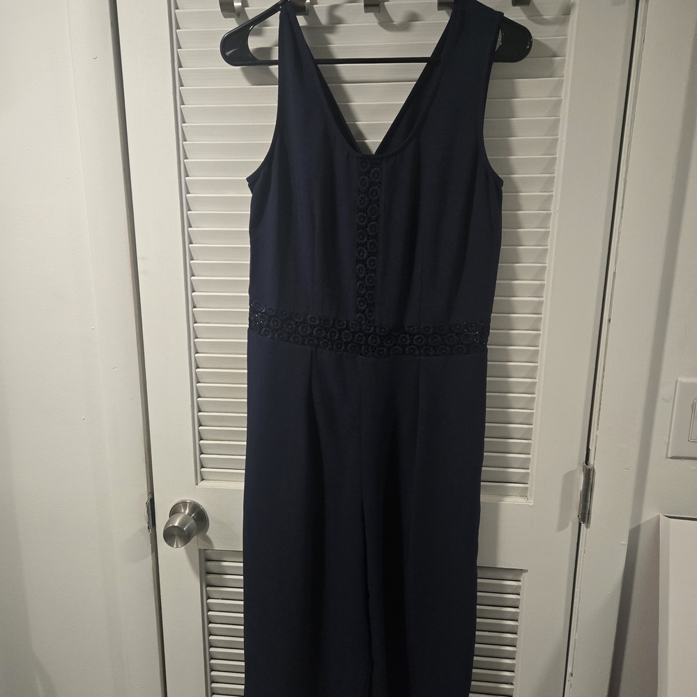 mark. Navy Jumpsuit